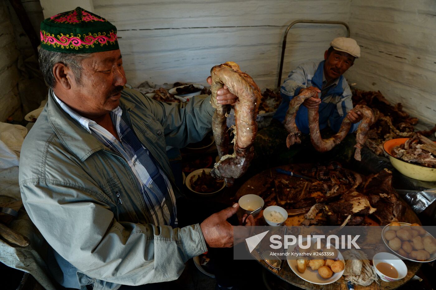 Life of shepherds in Altai Republic