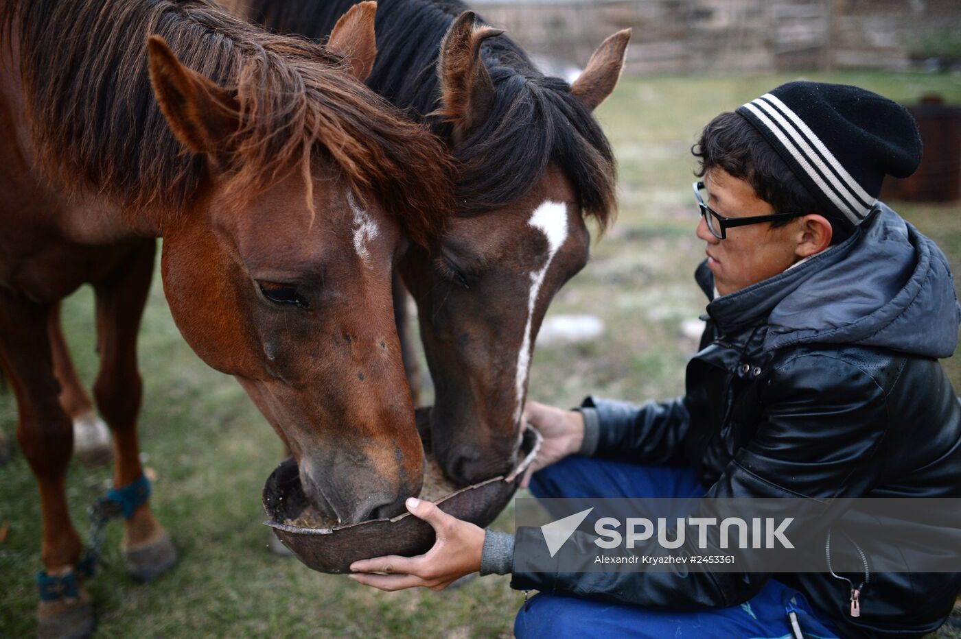 Life of shepherds in Altai Republic