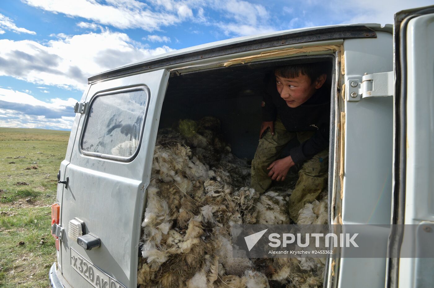 Life of shepherds in Altai Republic