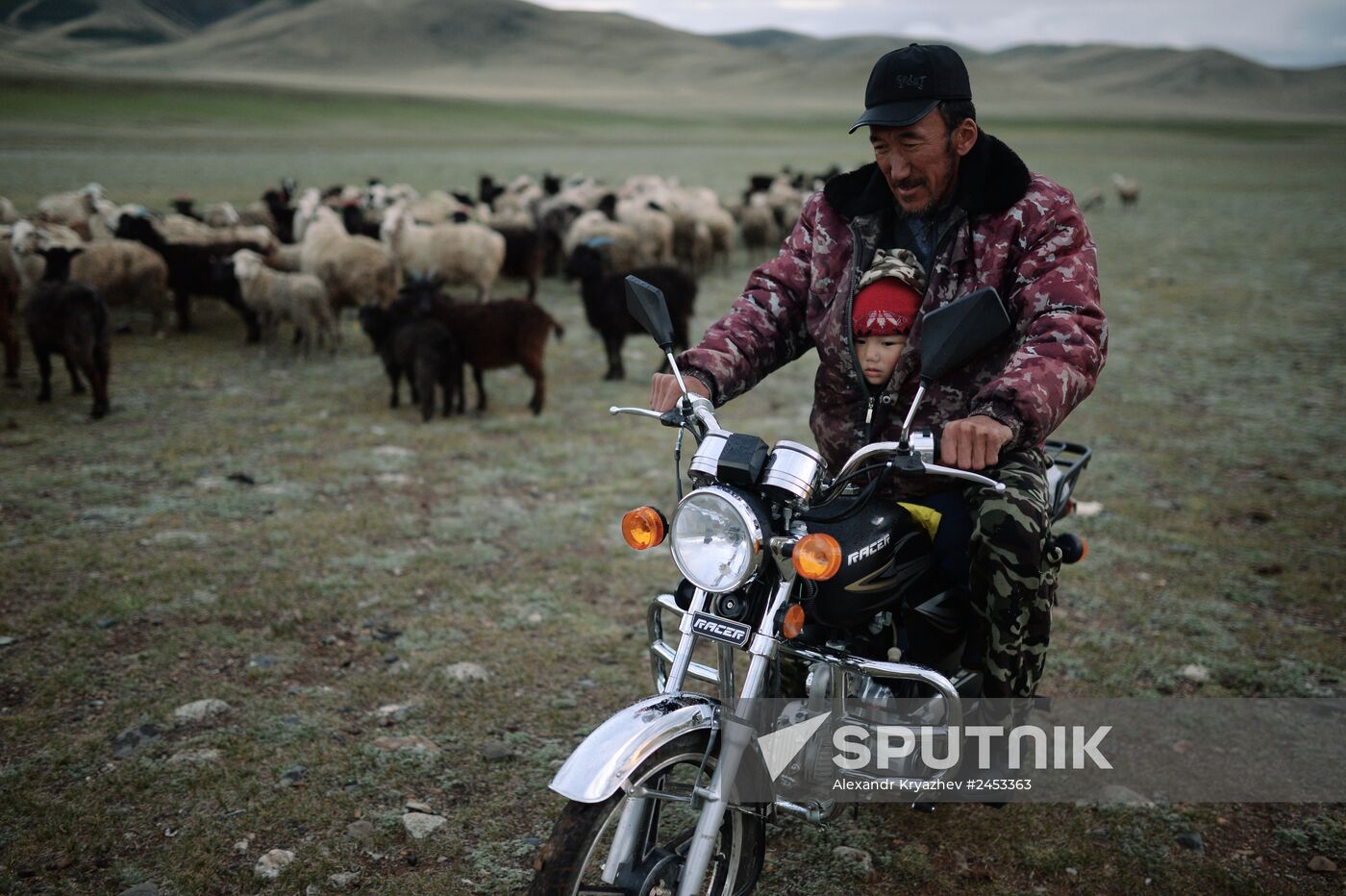 Life of shepherds in Altai Republic