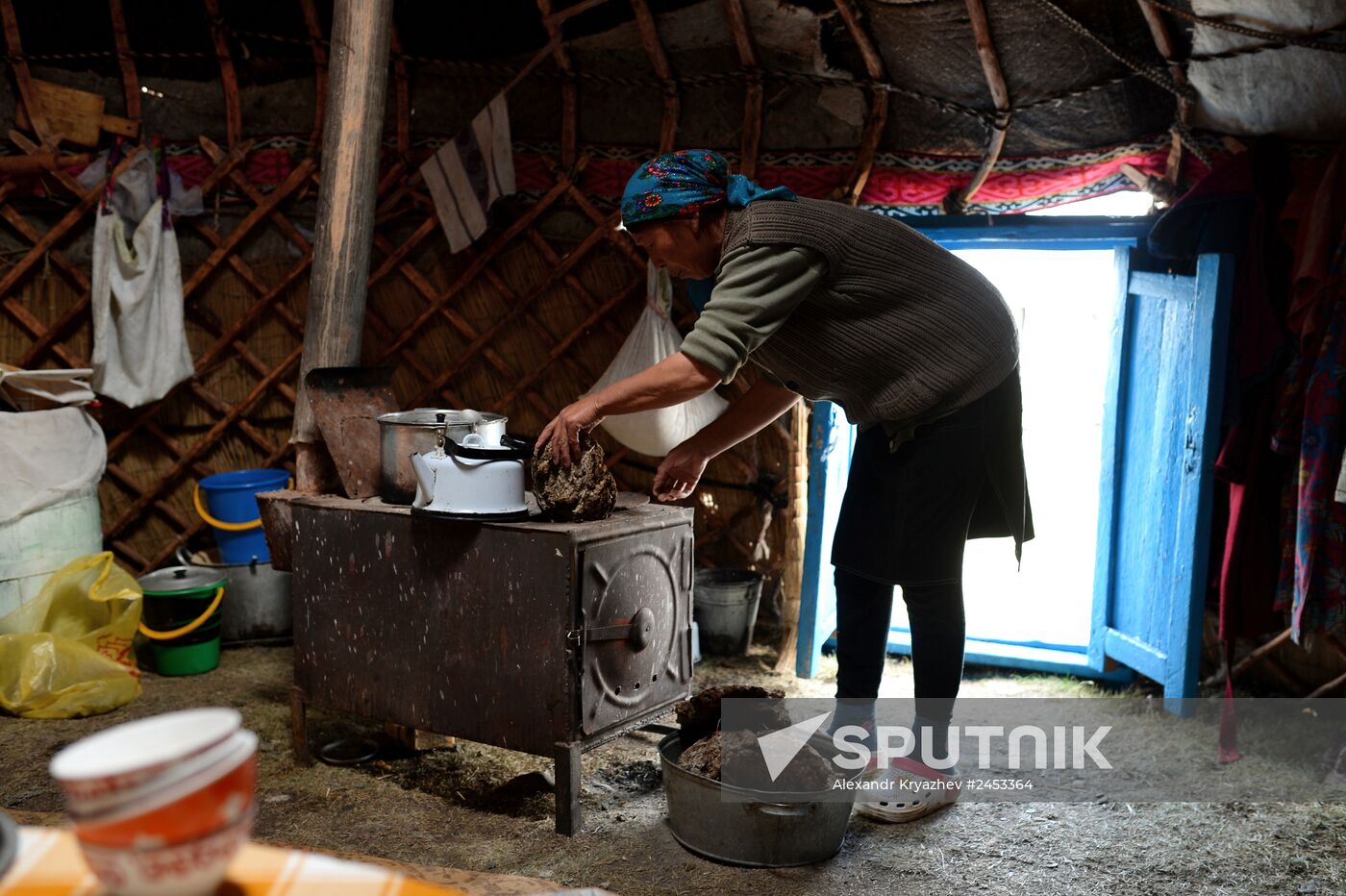 Life of shepherds in Altai Republic