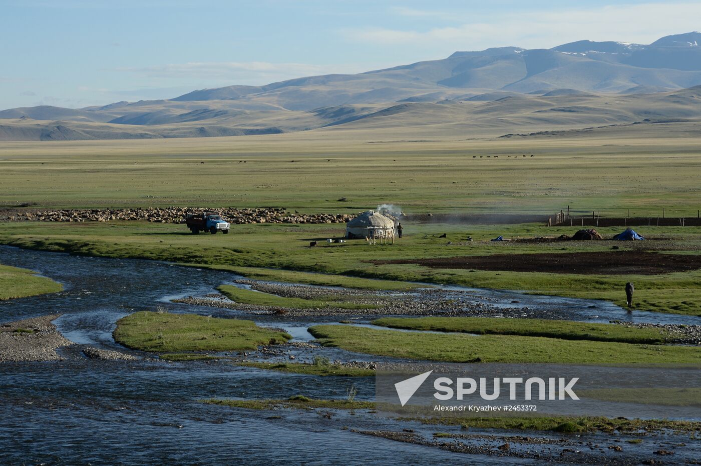 Life of shepherds in the Altai Republic