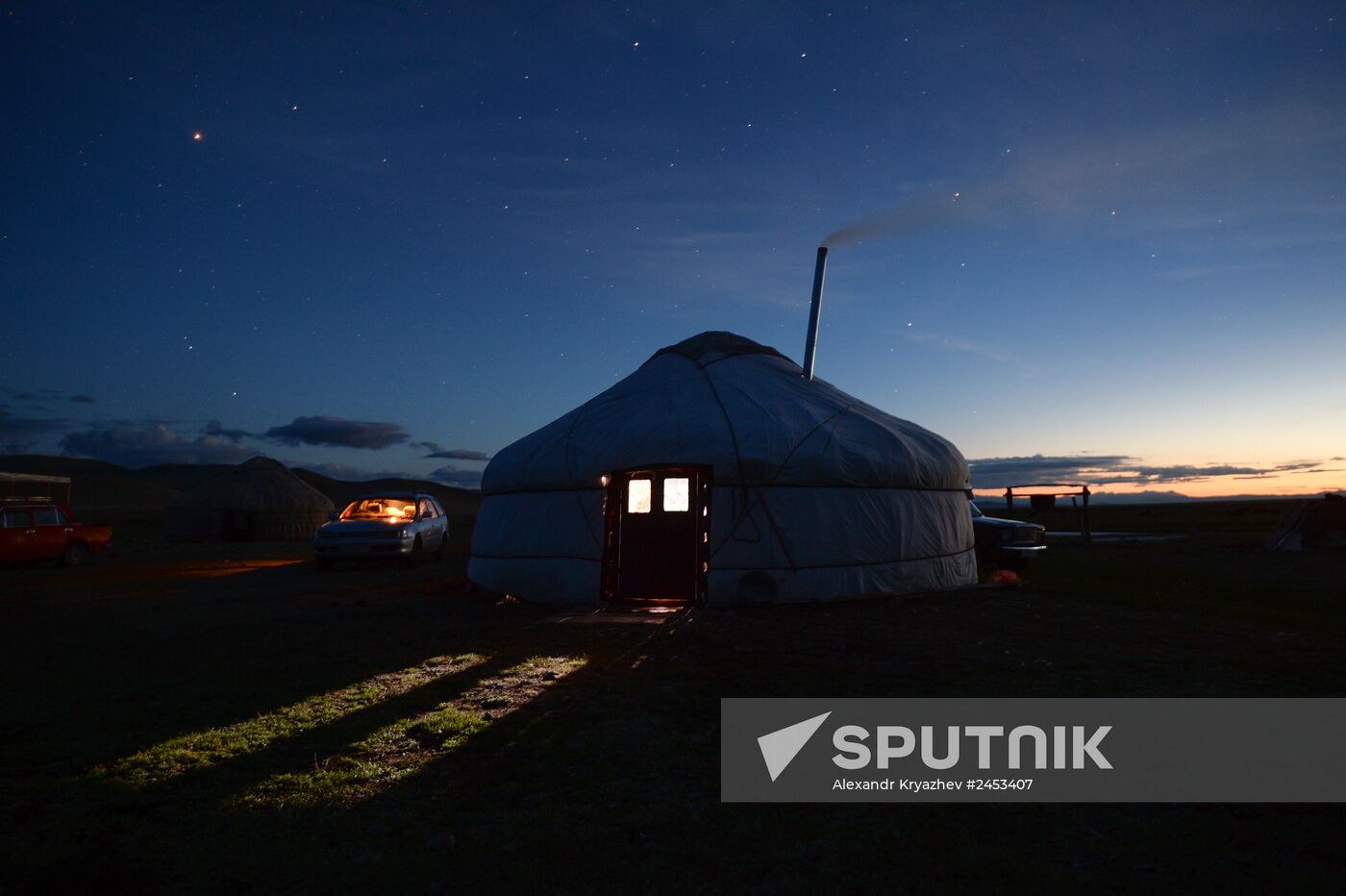 Life of shepherds in the Altai Republic