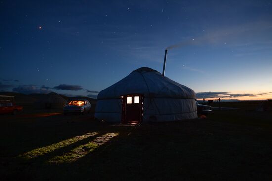Life of shepherds in the Altai Republic