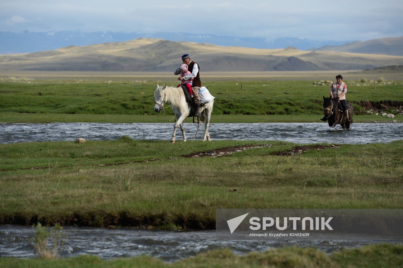 Life of shepherds in Altai Republic