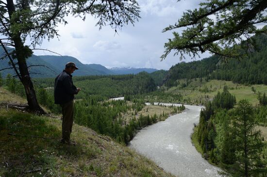 Life of shepherds in the Altai Republic