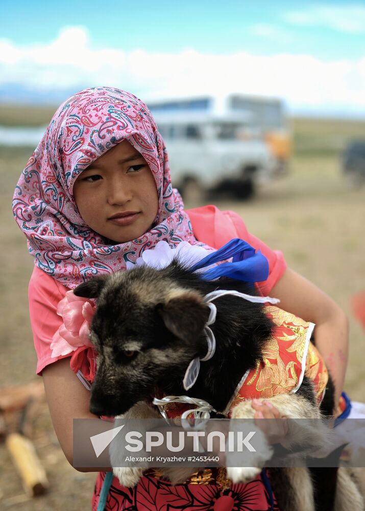 Life of shepherds in Altai Republic