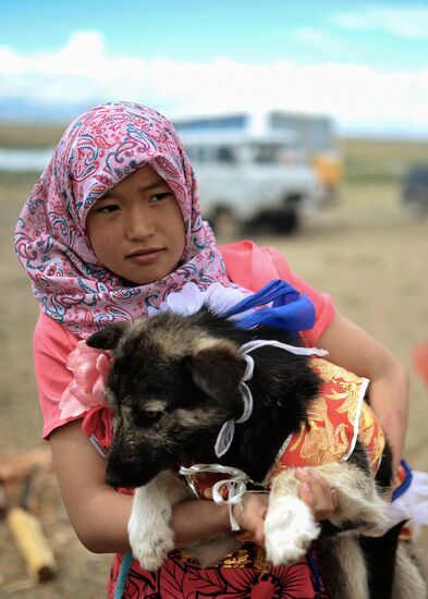 Life of shepherds in Altai Republic