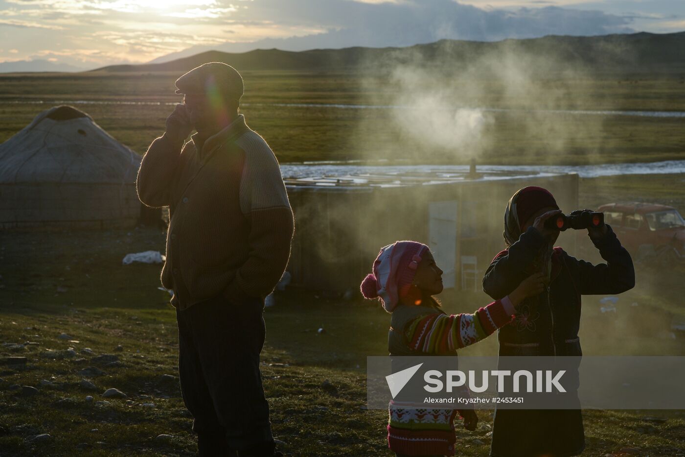 Life of shepherds in the Altai Republic