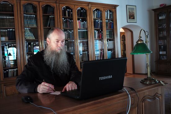 Preparing for 700th anniversary of St. Sergius of Radonezh at Holy Trinity St. Sergius Lavra