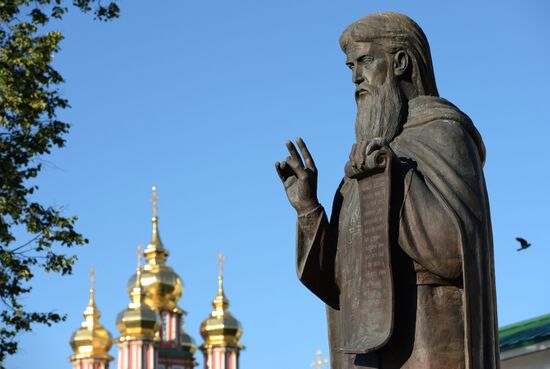 Preparing for 700th anniversary of St. Sergius of Radonezh at Holy Trinity St. Sergius Lavra