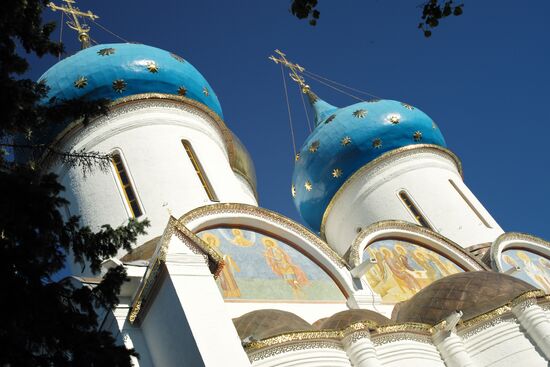 Preparing for 700th anniversary of St. Sergius of Radonezh at Holy Trinity St. Sergius Lavra