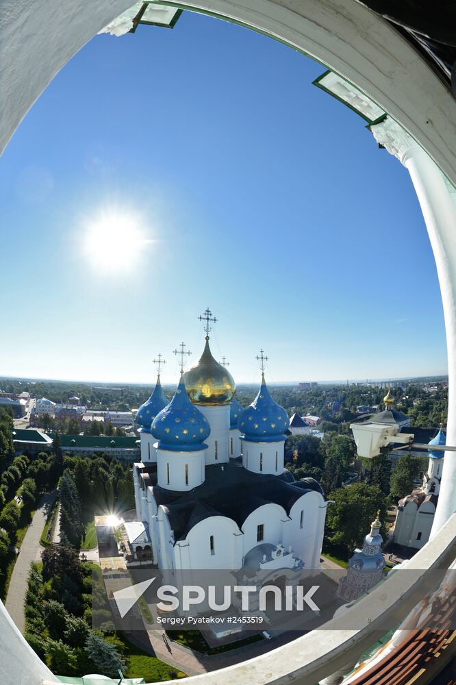 Preparing for 700th anniversary of St. Sergius of Radonezh at Holy Trinity St. Sergius Lavra
