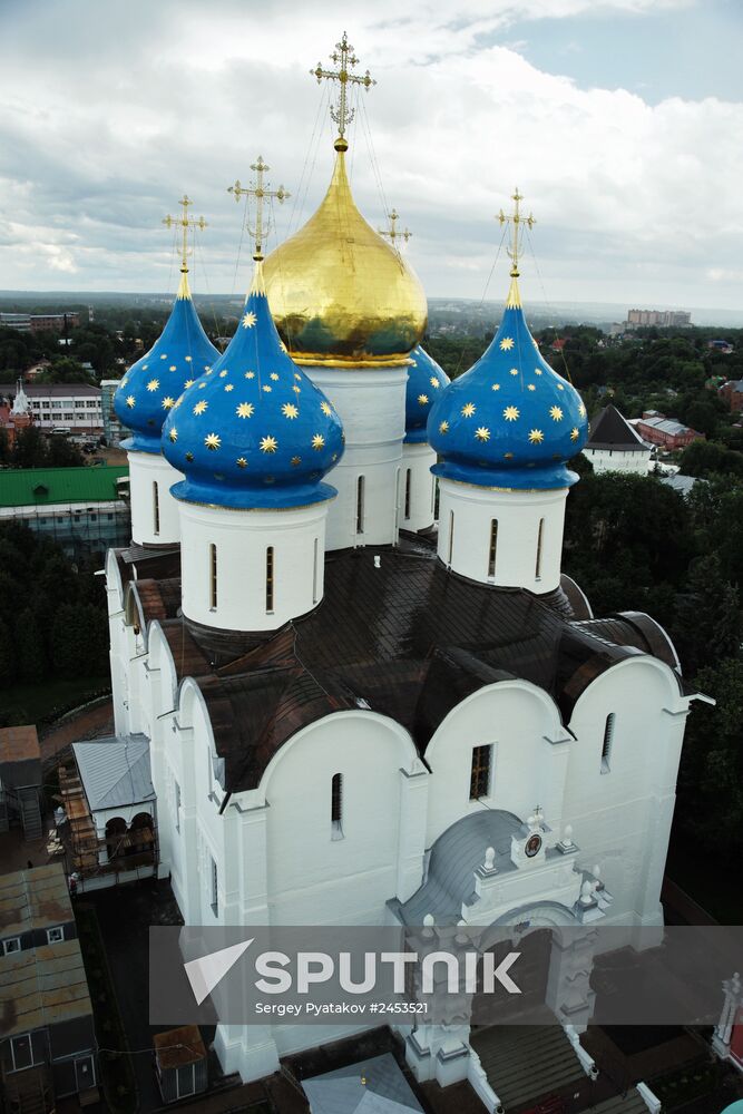 Preparing for 700th anniversary of St. Sergius of Radonezh at Holy Trinity St. Sergius Lavra