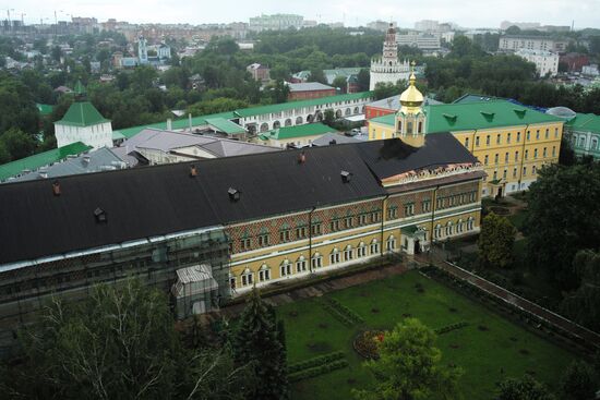 Preparing for 700th anniversary of St. Sergius of Radonezh at Holy Trinity St. Sergius Lavra
