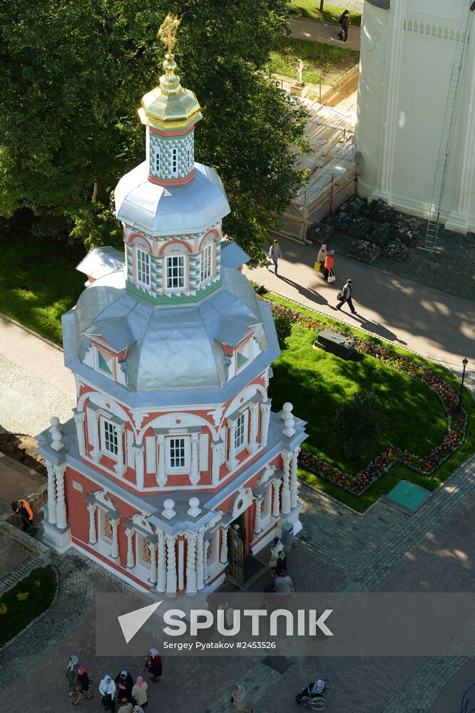 Preparing for 700th anniversary of St. Sergius of Radonezh at Holy Trinity St. Sergius Lavra