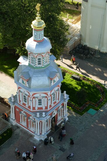 Preparing for 700th anniversary of St. Sergius of Radonezh at Holy Trinity St. Sergius Lavra