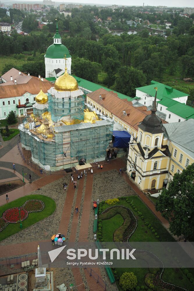 Preparing for 700th anniversary of St. Sergius of Radonezh at Holy Trinity St. Sergius Lavra