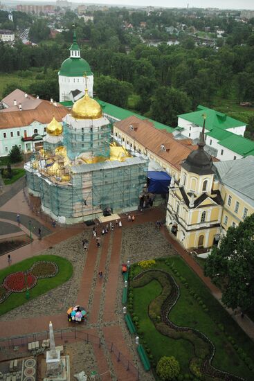 Preparing for 700th anniversary of St. Sergius of Radonezh at Holy Trinity St. Sergius Lavra