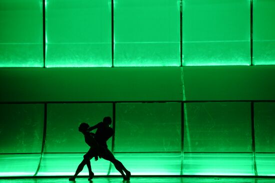 Dress rehearsal of Tsvetodelika ballet in Yekaterinburg