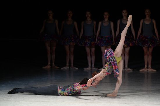 Dress rehearsal of Tsvetodelika ballet in Yekaterinburg