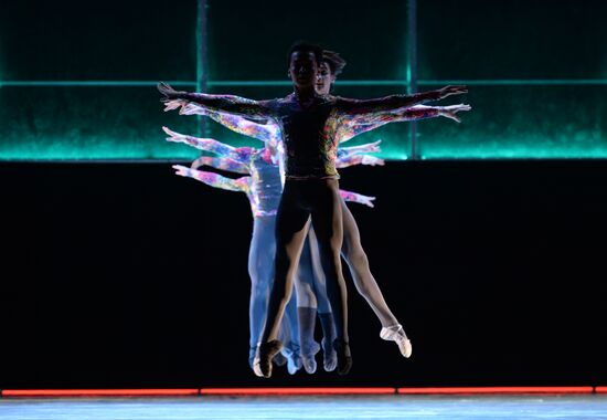 Dress rehearsal of Tsvetodelika ballet in Yekaterinburg
