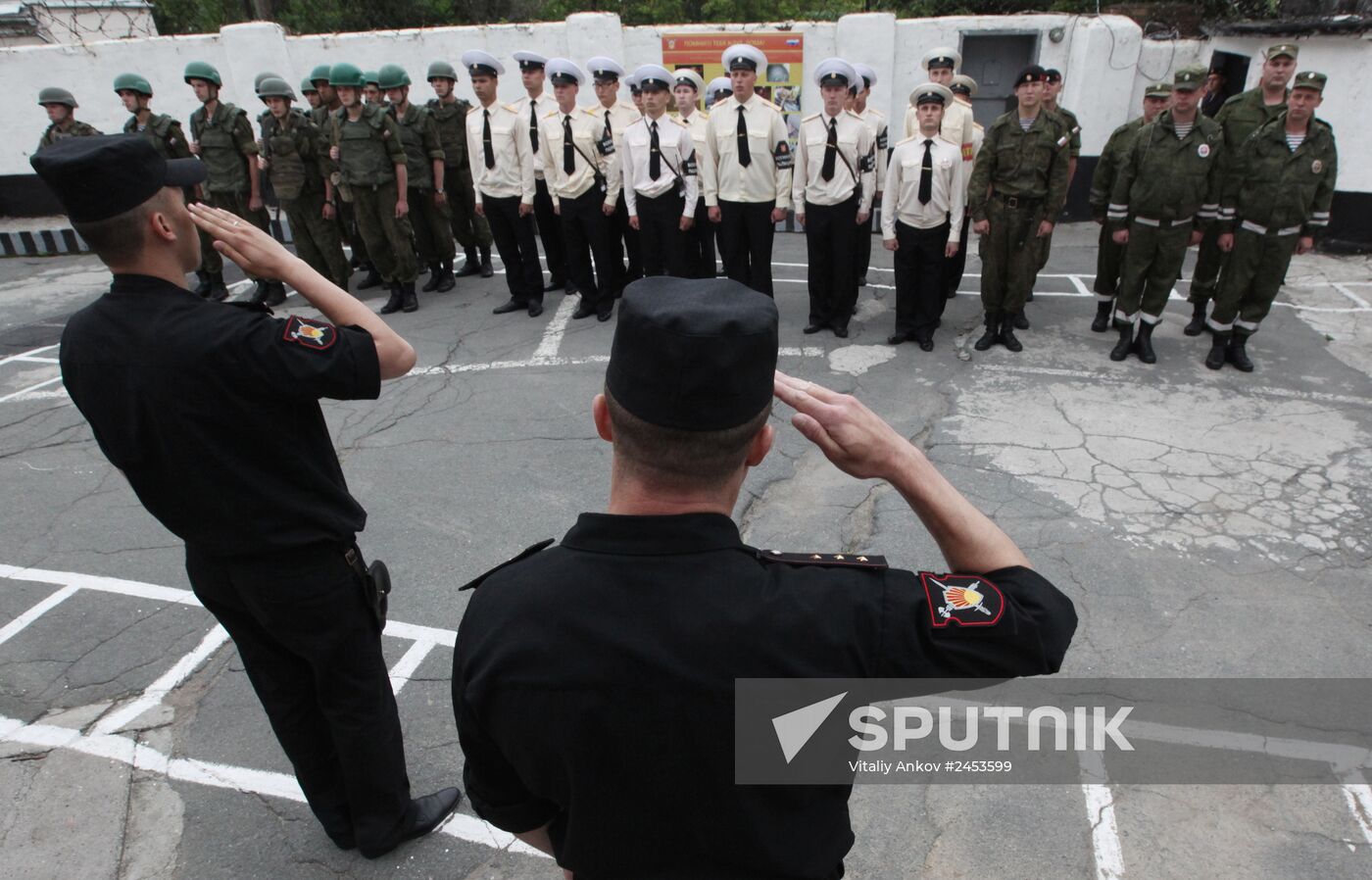 Military police force of the Vladivostok garrison