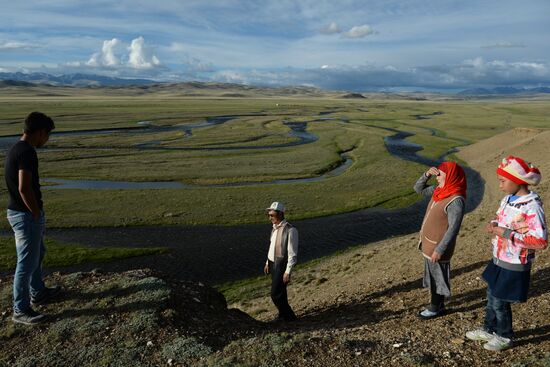 Life of shepherds in the Altai Republic