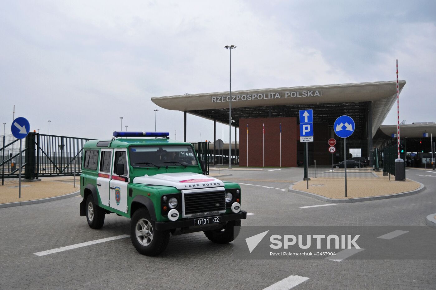 International crossing point "Ugrinov-Dolgobichuv" at Ukrainian-Polish state border