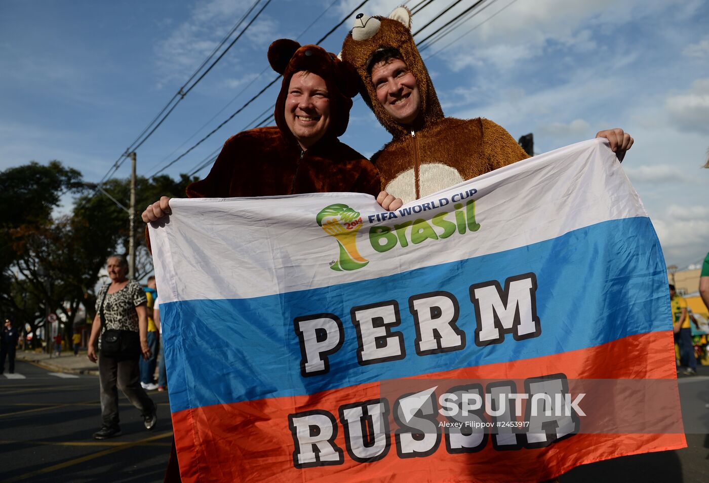Football. 2014 FIFA World Cup. Algeria vs. Russia