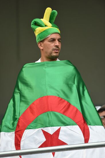 Football. 2014 FIFA World Cup. Algeria vs. Russia