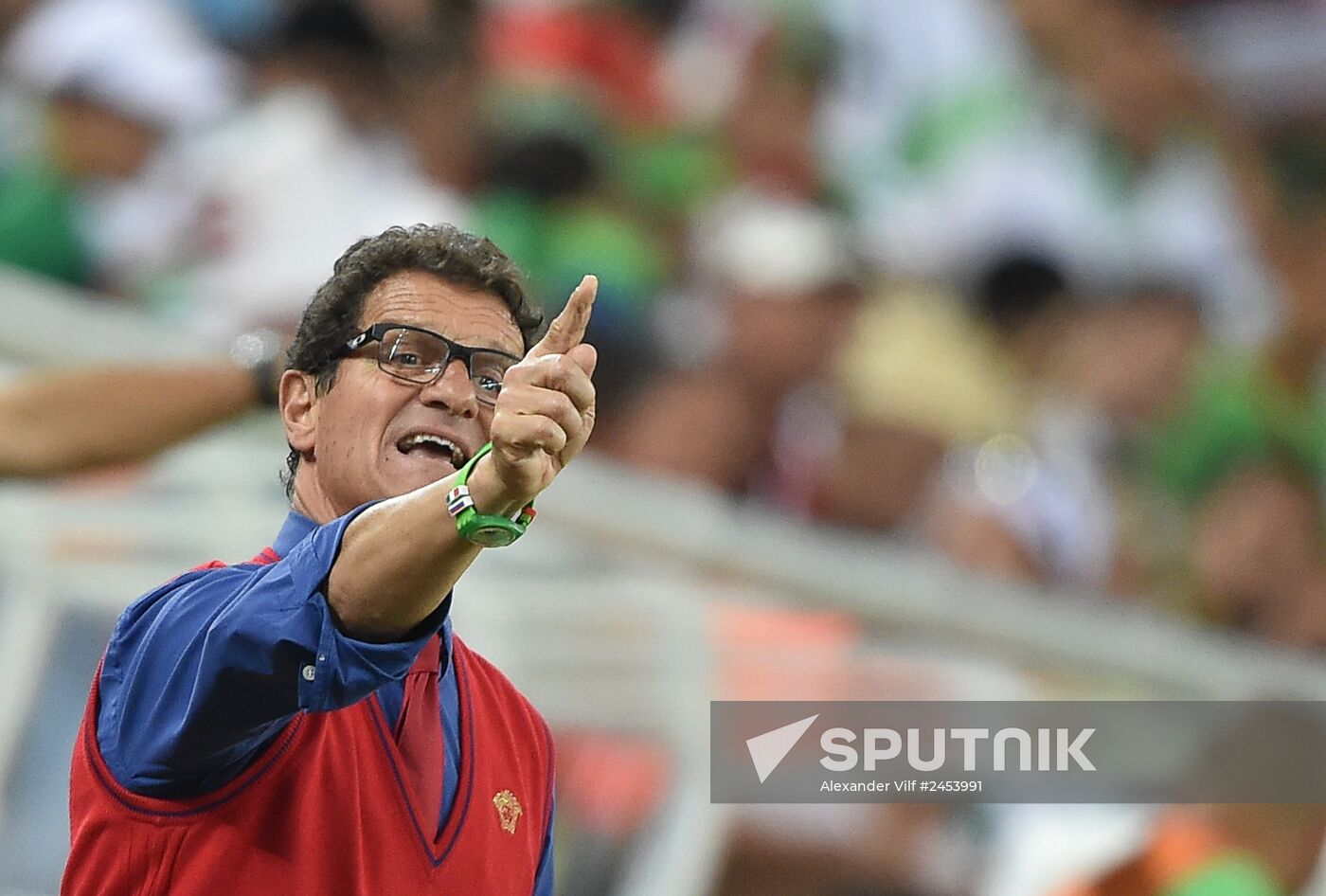 Football. 2014 FIFA World Cup. Algeria vs. Russia