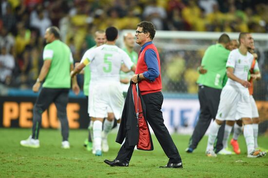 Football. 2014 FIFA World Cup. Algeria vs. Russia