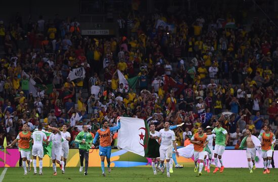 Football. 2014 FIFA World Cup. Algeria vs. Russia