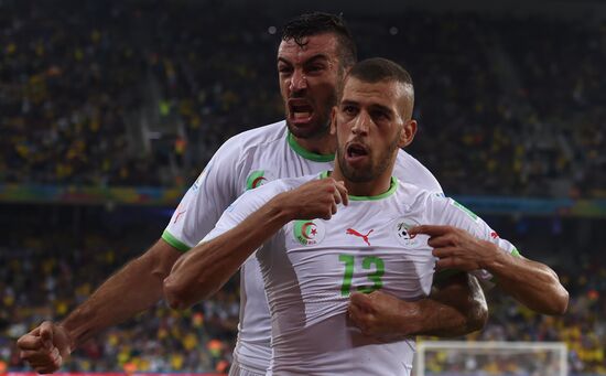 Football. 2014 FIFA World Cup. Algeria vs. Russia