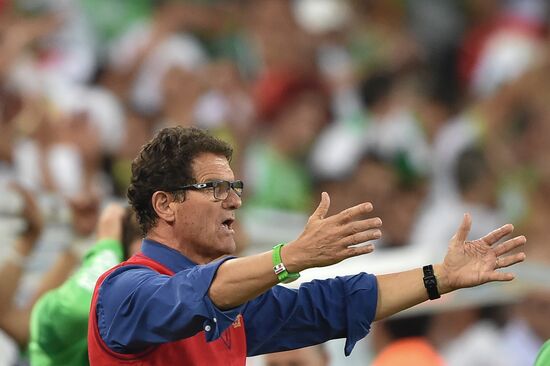 Football. 2014 FIFA World Cup. Algeria vs. Russia