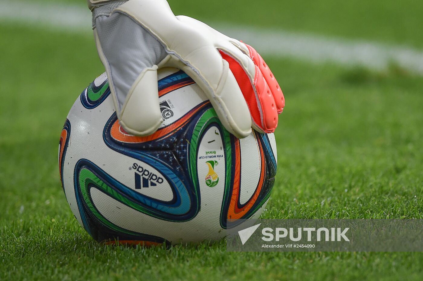 Football. 2014 FIFA World Cup. Algeria vs. Russia
