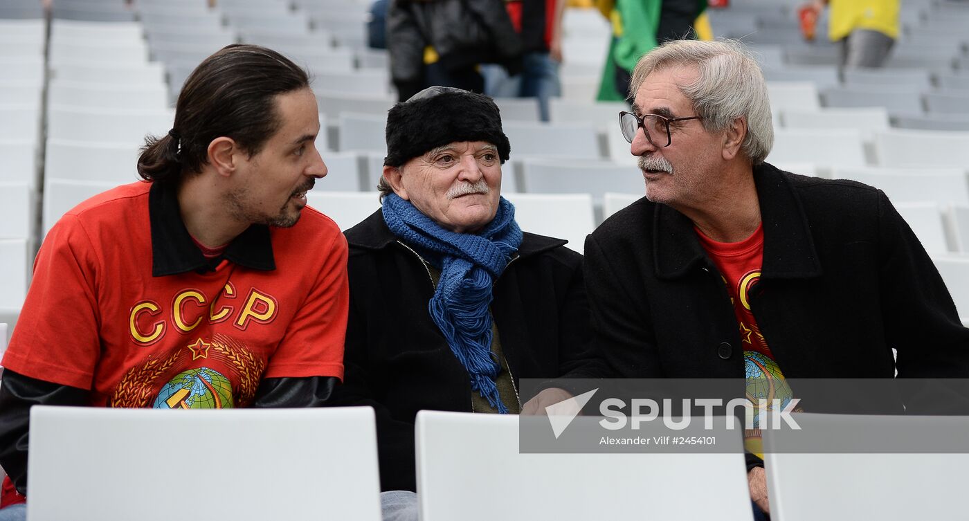 Football. 2014 FIFA World Cup. Algeria vs. Russia