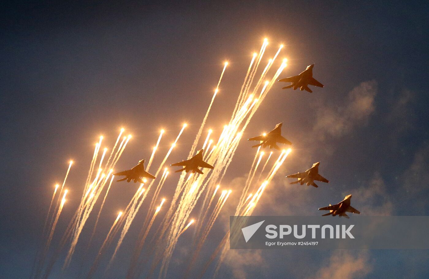 Military parade rehearsal for Independence Day in Belarus