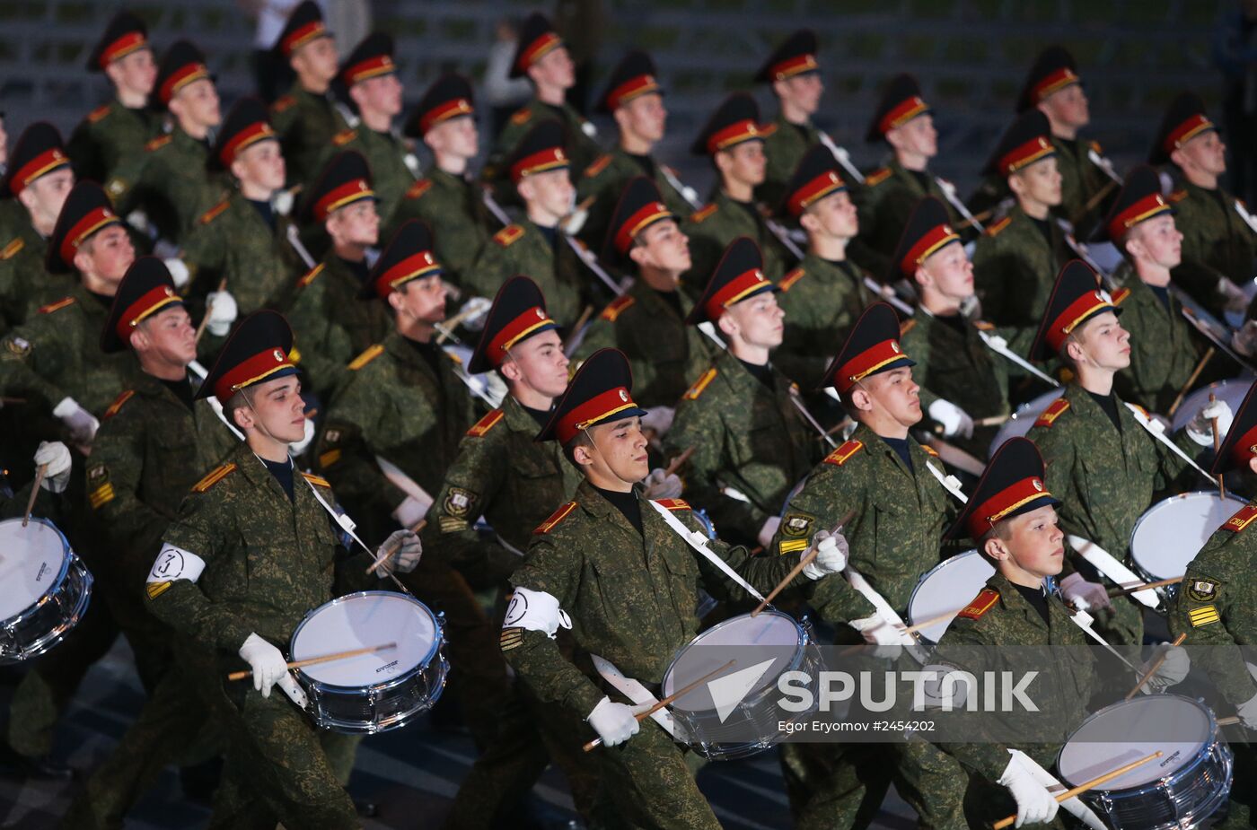 Military parade rehearsal for Independence Day in Belarus