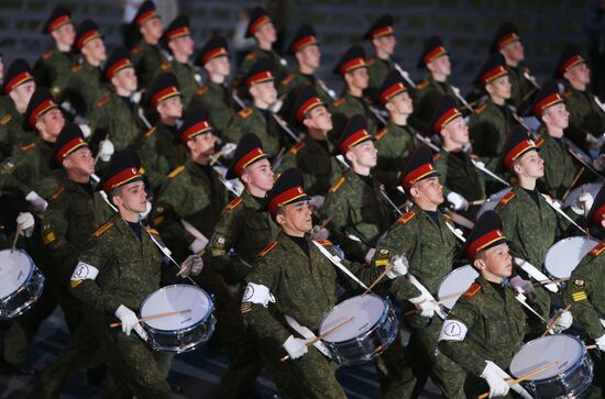 Military parade rehearsal for Independence Day in Belarus