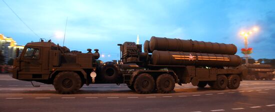 Military parade rehearsal for Independence Day in Belarus