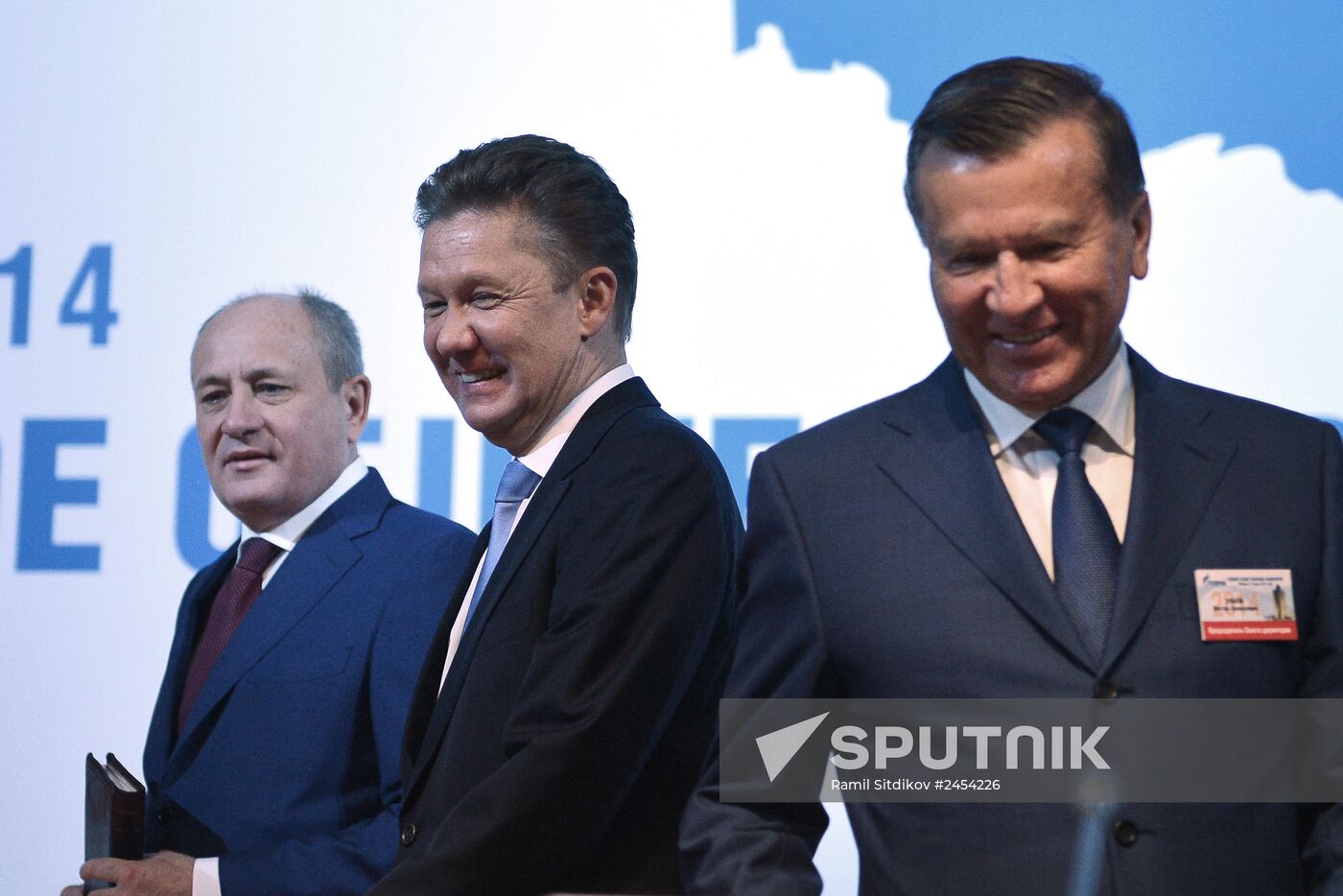 Gazprom's annual general meeting