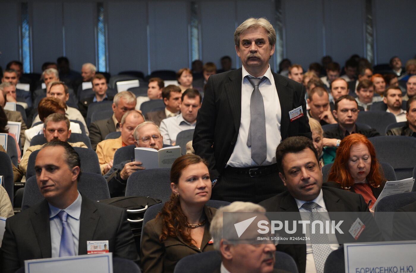 Gazprom's annual general meeting