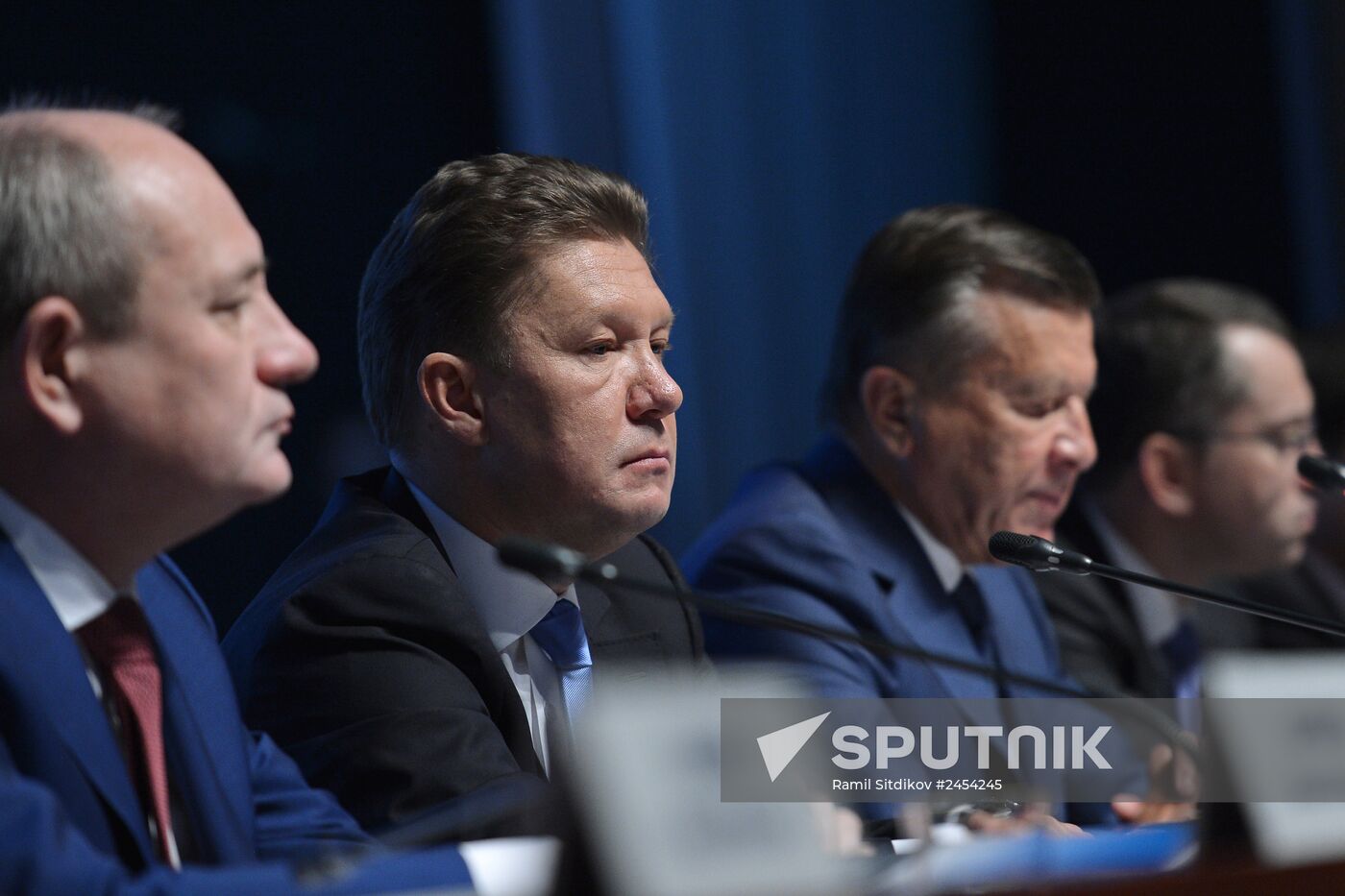 Gazprom's annual general meeting