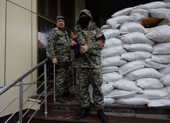 Release of soldiers of Ukrainian army's military unit No. 3004 captured in Donetsk