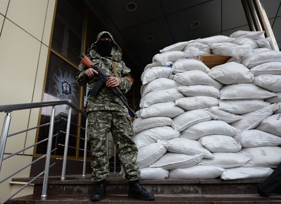 Release of soldiers of Ukrainian army's military unit No. 3004 captured in Donetsk