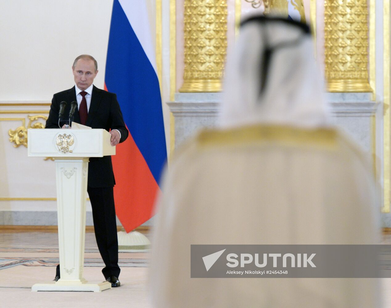 Ceremony of presenting credentials to Russian President Vladimir Putin