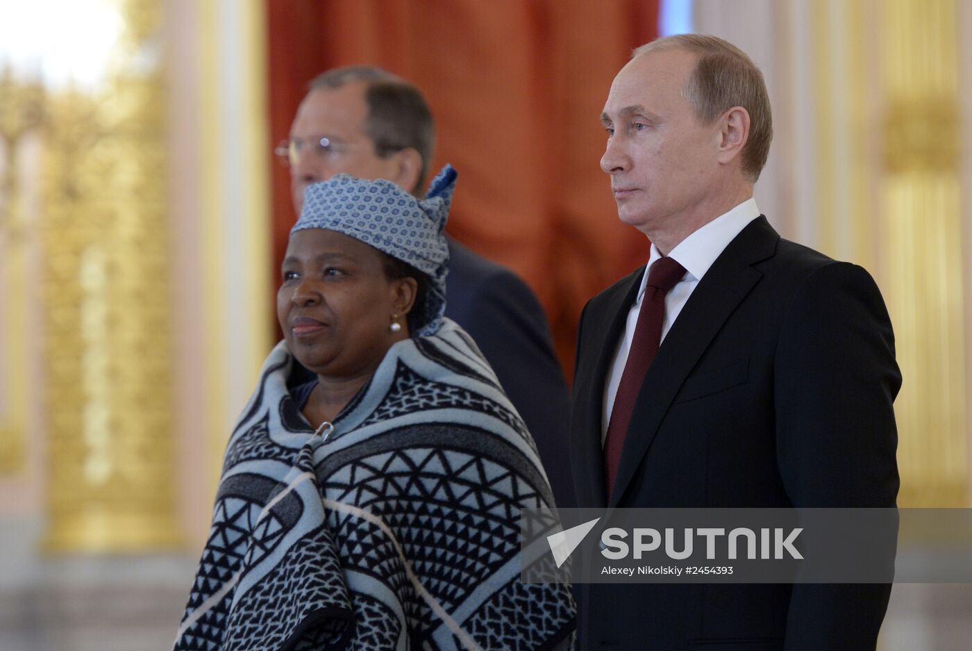 Ceremony of presenting credentials to Russian President Vladimir Putin