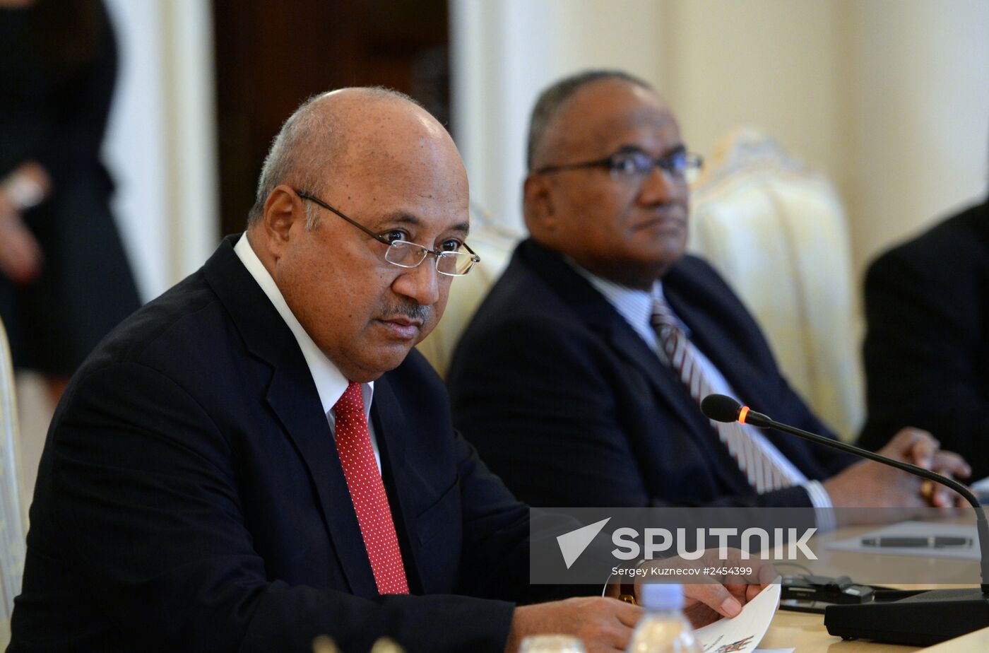 Sergey Lavrov meets with Fiji's Foreign Minister Ratu Inoke Kubuabola